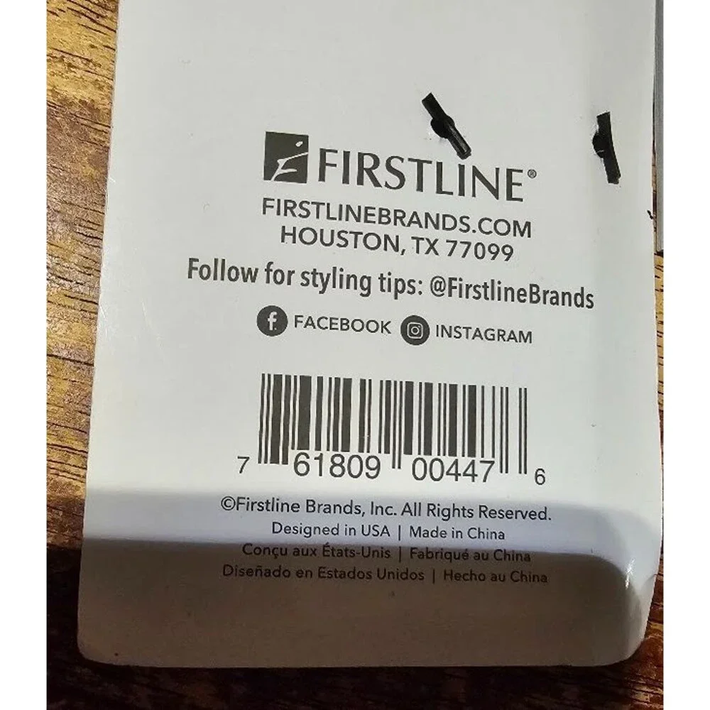 1 Firstline SLEEK Create More Height VOLUME COMB All Hairstyles BLACK